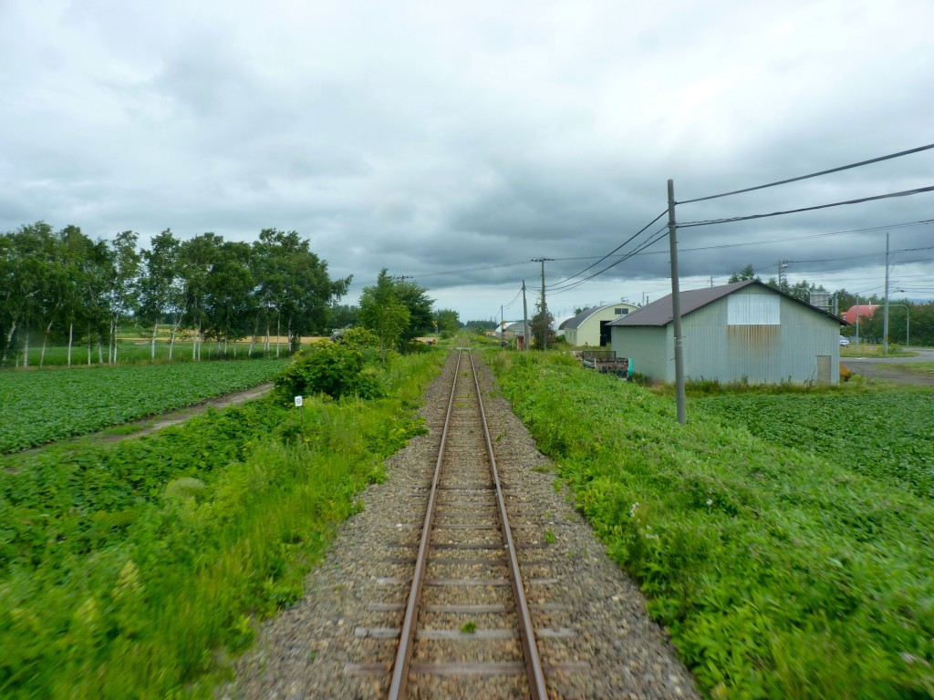 View of Hokkaido from the train
