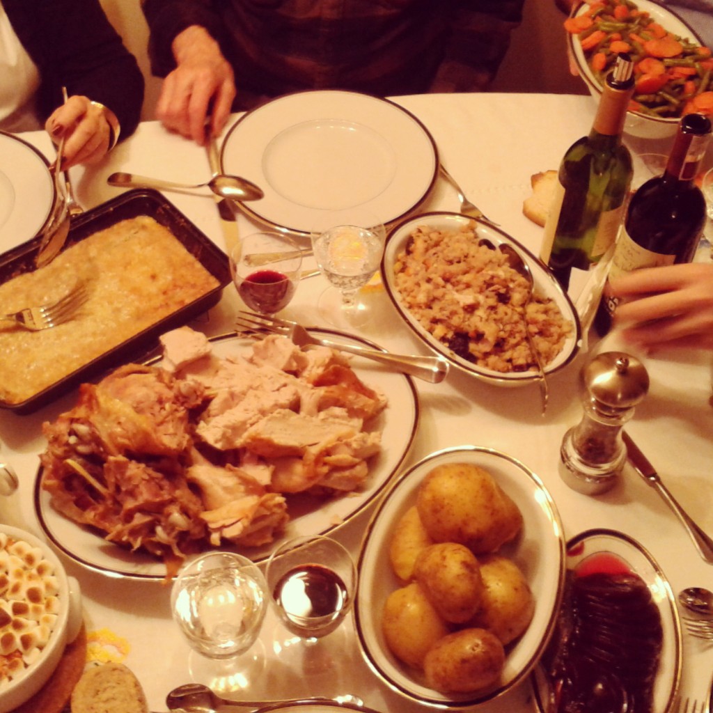 Thanksgiving dinner 2013